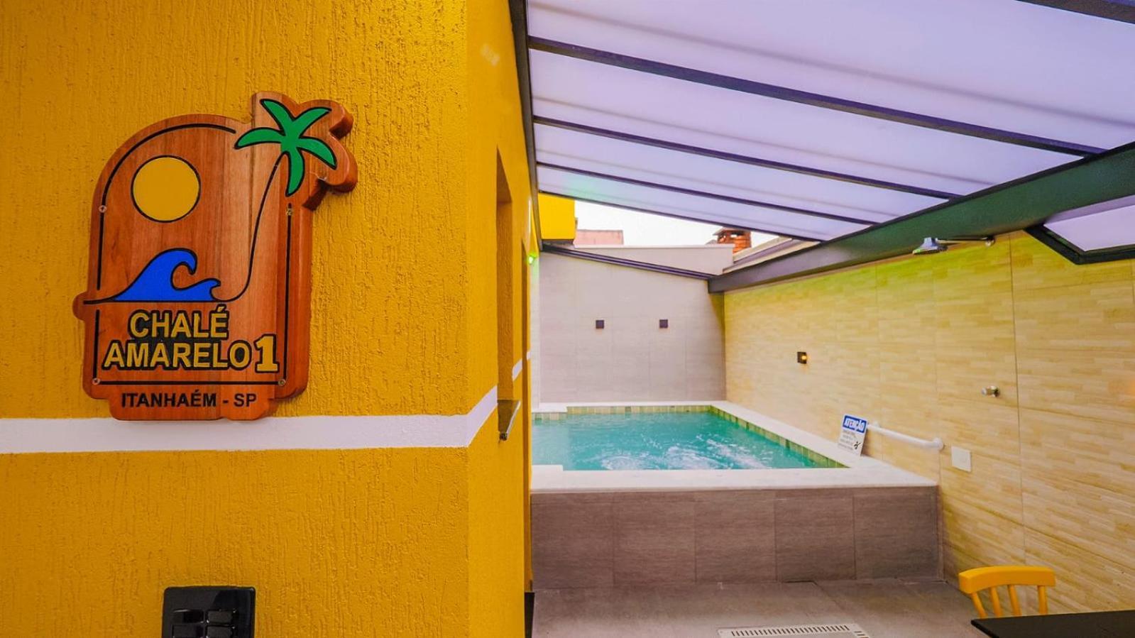 Villa Chale Amarelo Itanhaém Exterior foto